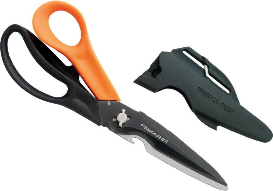 Fiskars Cuts&More Multifunctionele Schaar met Beschermhoes 23 cm