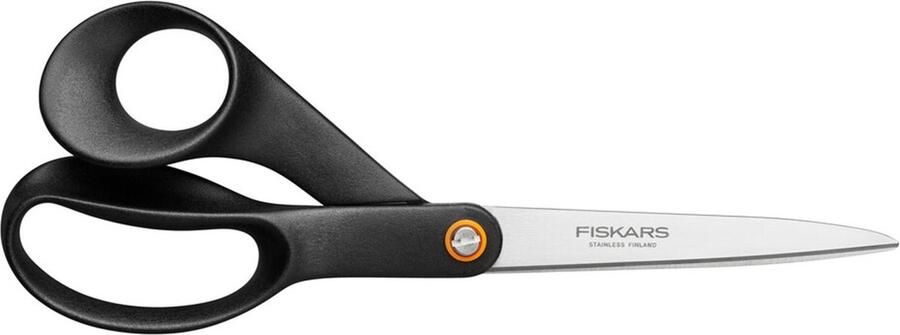Fiskars Universele Schaar Papierschaar Schaar Rechtshandig Zwart 21 cm