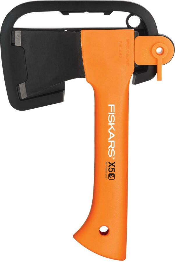 Fiskars Handbijl X5-xxs Voorzien Van Antikleeflaag 23 Cm