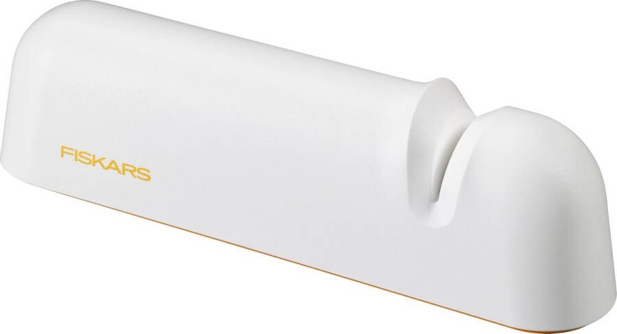 Fiskars Roll-Sharp Messenslijper Slijpmachine met Antislip pads Wit 16 5 cm