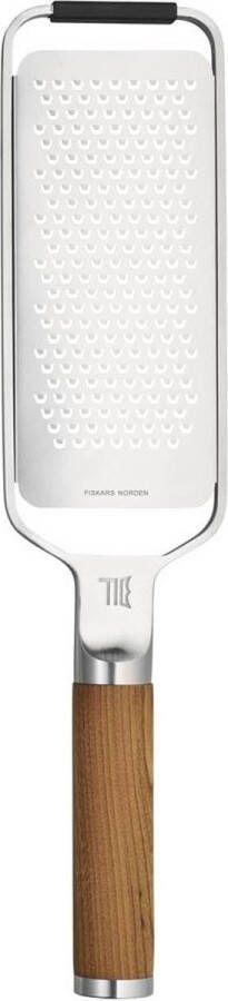 Fiskars Norden Rasp Fijn Handrasp RVS en Berkenhout