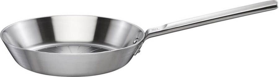 Fiskars Norden RVS Koekenpan 24 cm Geschikt voor Inductie & Alle Kookplaten Ongecoat