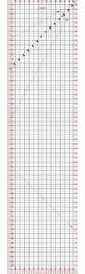 Fiskars Patchwork Liniaal afm 15x60 cm 2 stuks