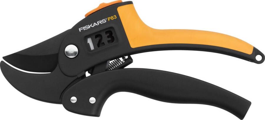 Fiskars Powerstep Snoeischaar – Takkenschaar Ø24 mm – met Aambeeld voor Hard Hout P83