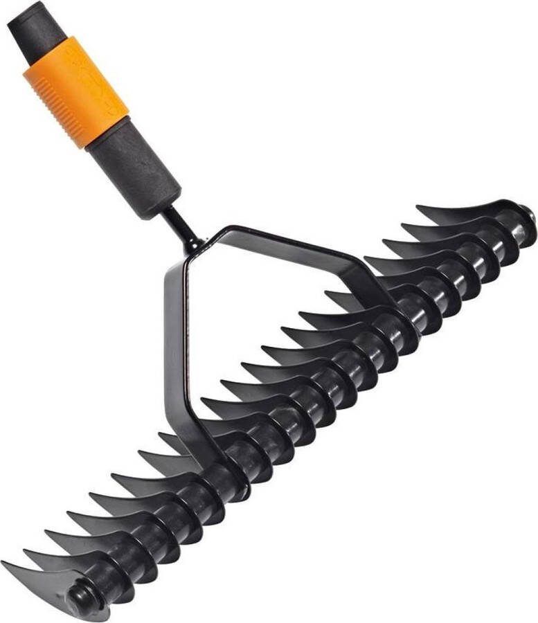 Fiskars Quikfit™ verticuteerhark opzetstuk Tuinhark Tuingereedschap 370 mm