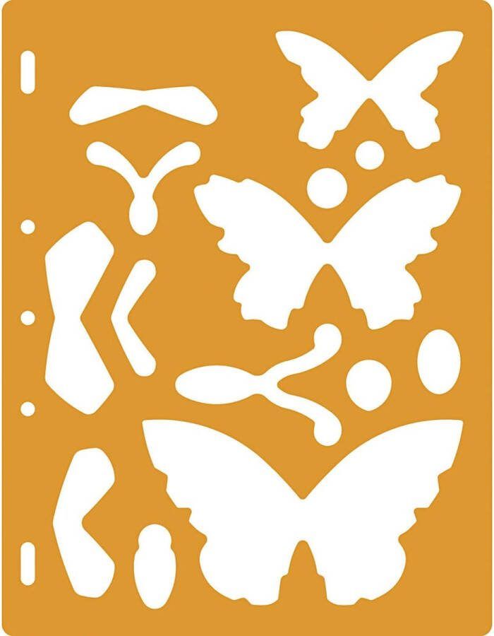 Fiskars Shape Template Vlinders 1 stuk