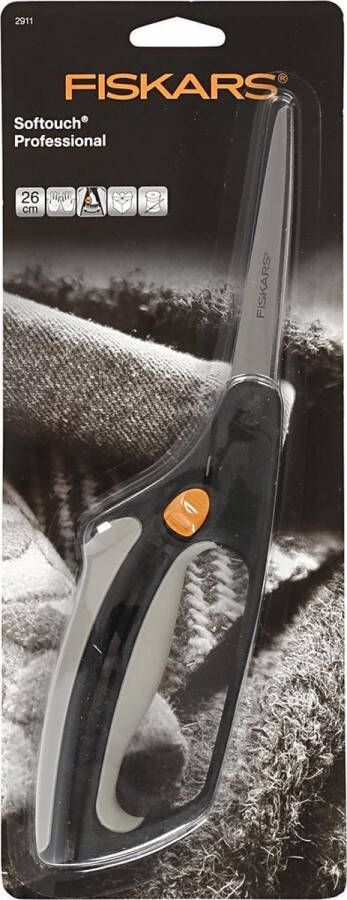 Fiskars Soft-touch schaar l: 26 cm universeel 1stuk