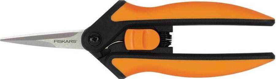 Fiskars Solid Snip SP13 Kruiden Snoeischaar Oranje zwart