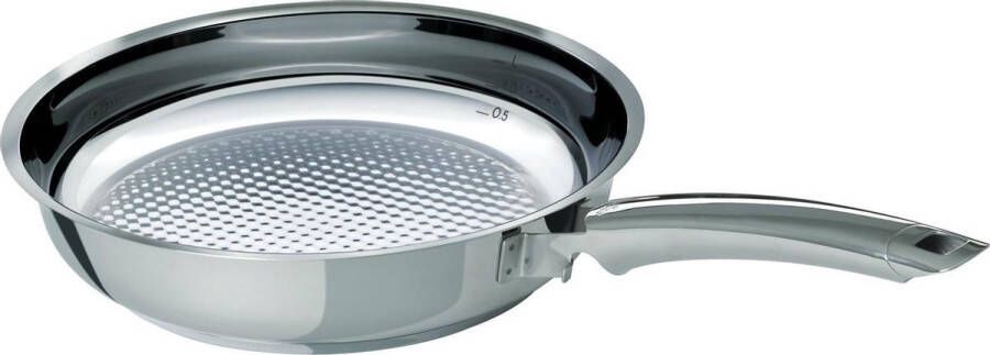 Fissler Crispy Steelux Premium koekenpan zonder deksel Ø 28 cm