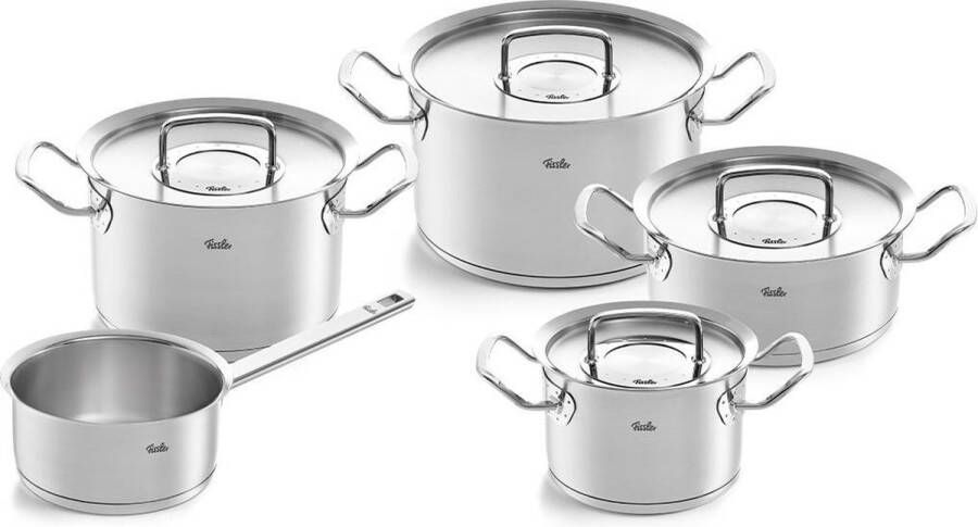 Fissler Original Profi Collection 5 Delig Steelpan RVS deksels