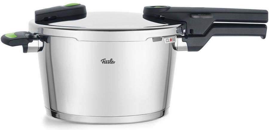 Fissler Vitaquick Green Snelkookpan met Inzet 4 5L