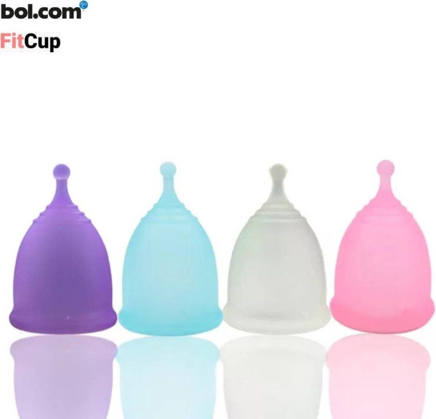 FitCup Duurzame Menstruatiecup Herbruikbaar Maat S L Hoge kwaliteit Menstruatie Cup