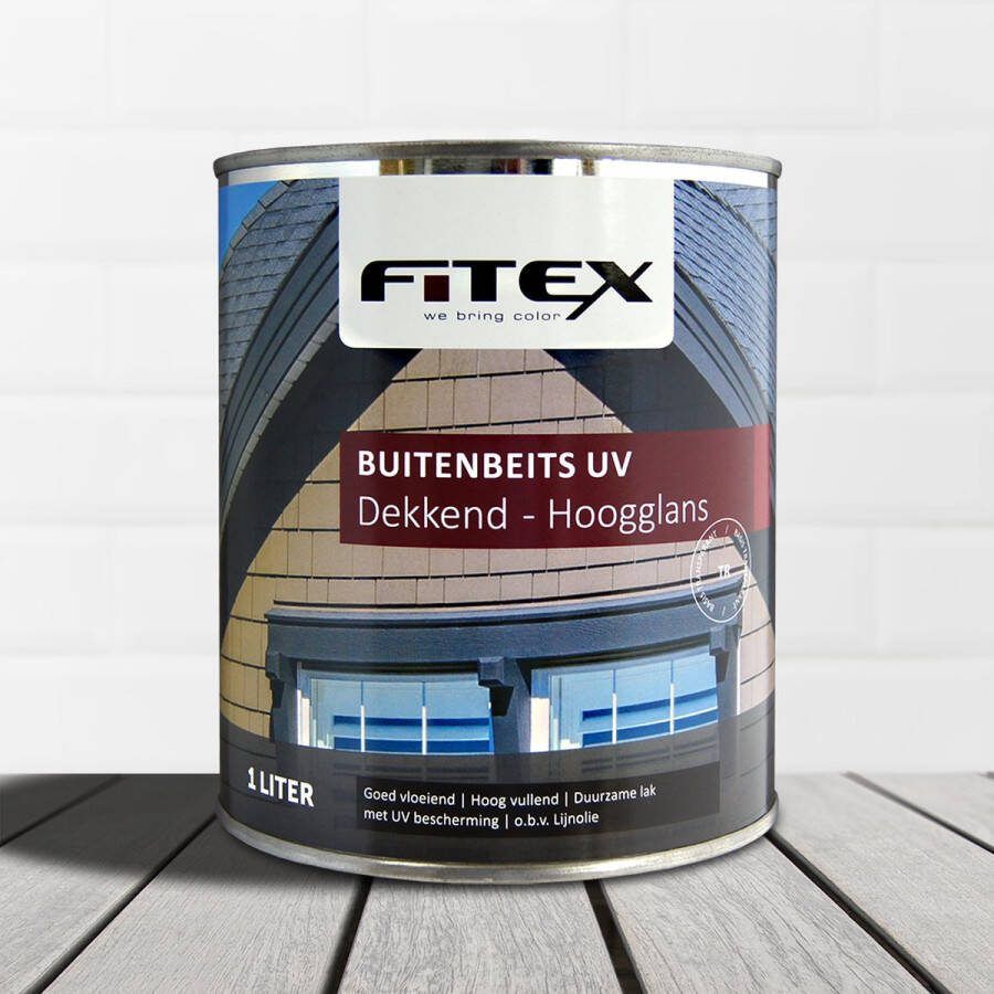 Fitex Buitenbeits Uv Hoogglans Beits Dekkend Terpentine basis