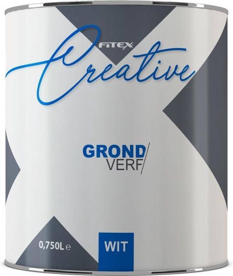 Fitex Creative Grondverf Wit 750 ml