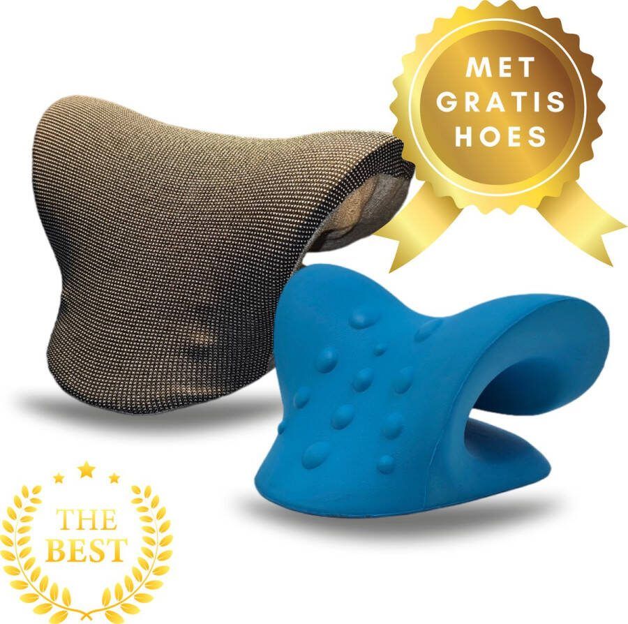 FitGenics Nekstretcher Shiatsu Massagekussen Rug- en nekklachten Nekmassage apparaat