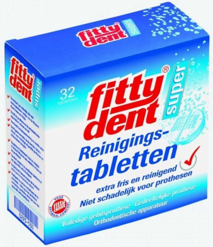 Fittydent Reinigingstabletten