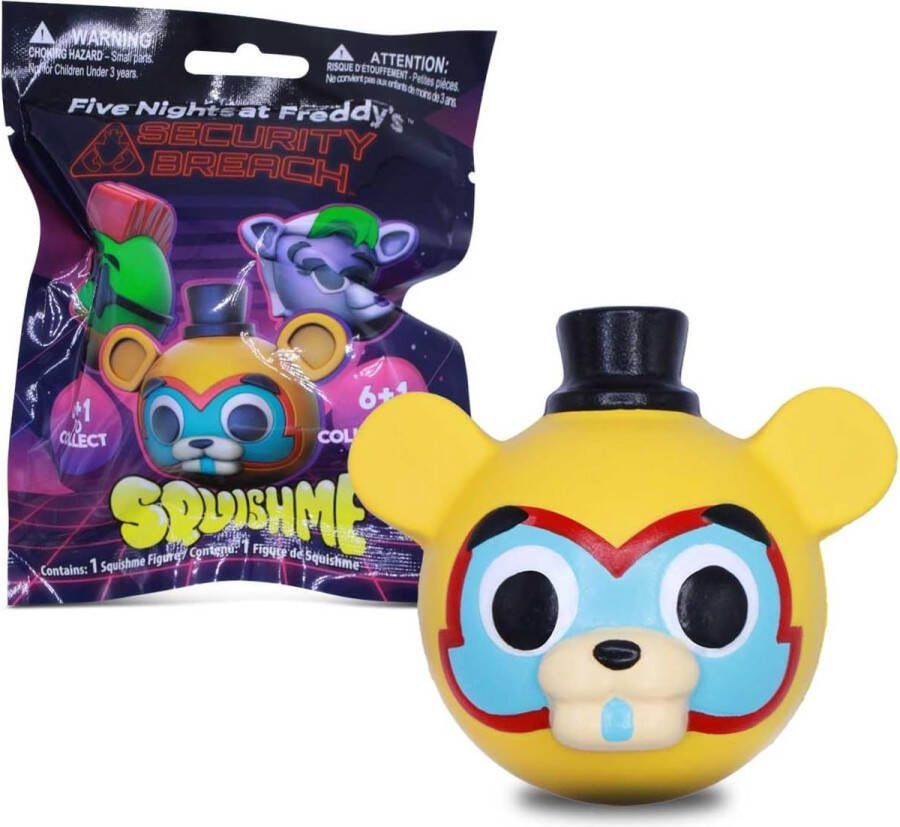 Five Nights at Freddy's Security Breach stressbal 1 exemplaar Spaar ze allemaal