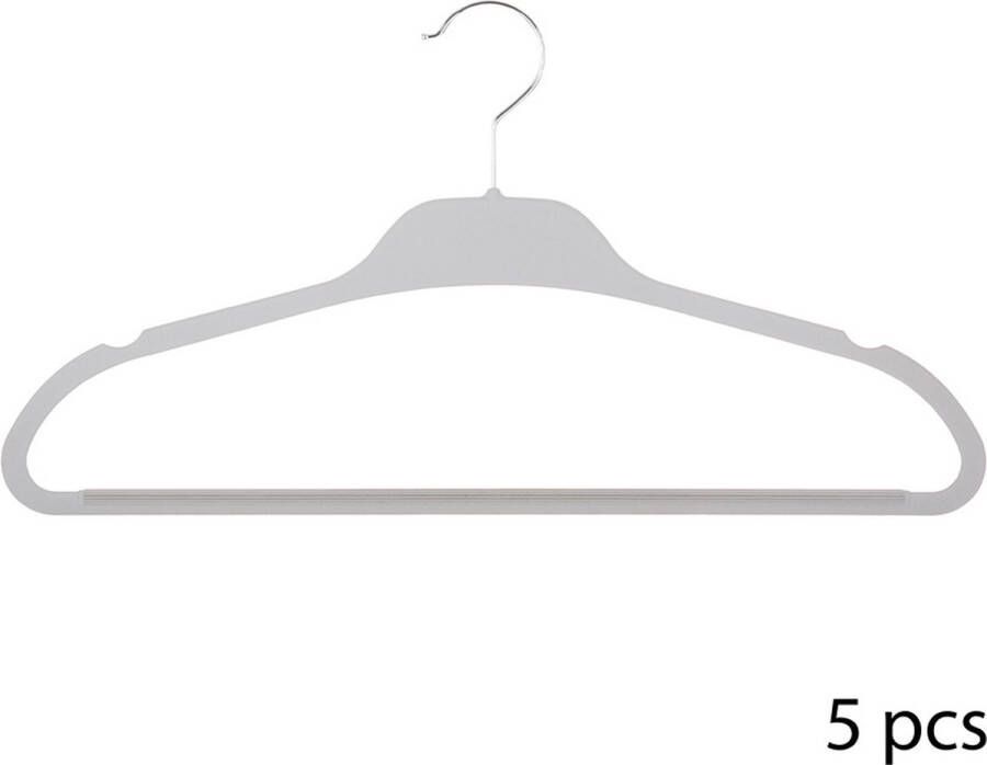 Five Plastic kledinghangers 5 stuks 138866 Klaar voor gebruik