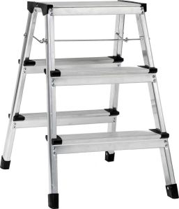 Five simply smart Atmosphera trapladder aluminium 3 Treden Ladder Opstapje