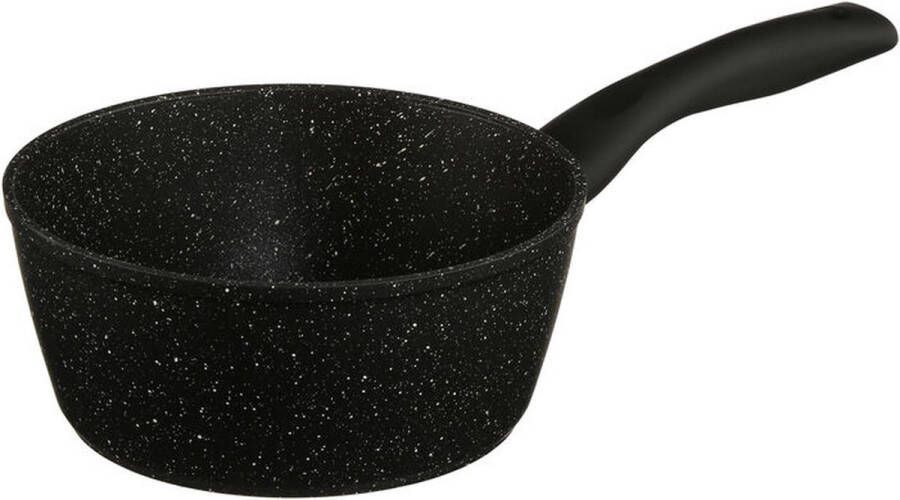 5Five Steelpan sauspan Alle kookplaten geschikt zwart dia 18 cm Steelpannen