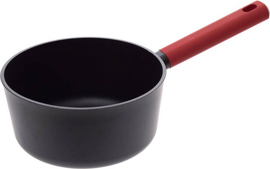 5Five Steelpan sauspan Alle kookplaten geschikt zwart dia 21 cm Steelpannen