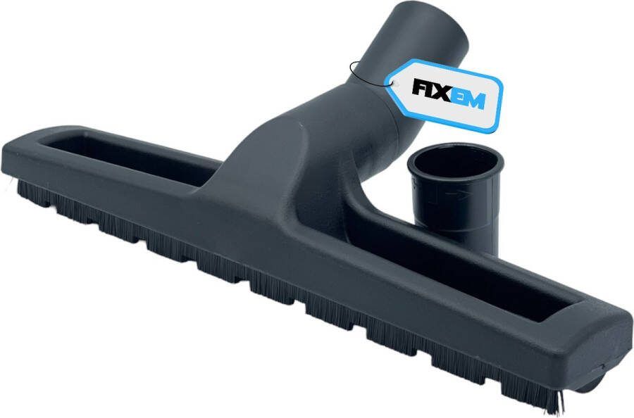 Fixem Stofzuiger borstel Parketborstel Zuigmond Nylon haar Universeel 32 en 35mm geschikt voor Philips AEG Karcher Bosch Siemens Miele Nilfisk Stofzuigerborstel Stofzuigervoet Mondstuk Opzetstuk Hulpstukken