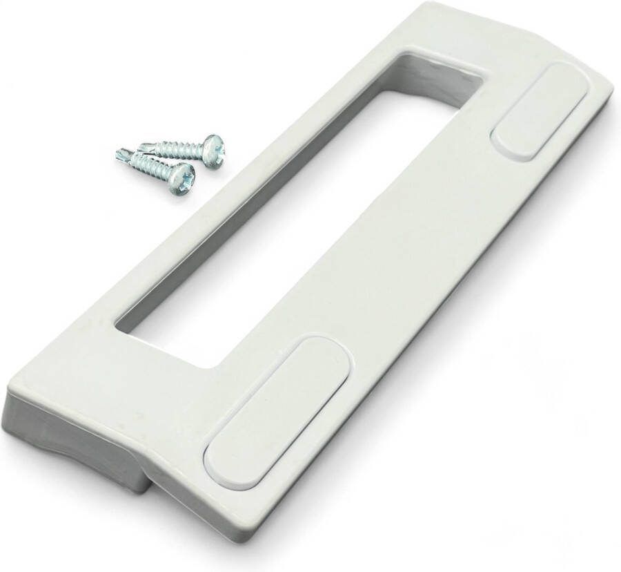 Fixem universele deurgreep voor koelkast diepvries geschikt voor Bosch Whirlpool IKEA koelkast deurgeep 18.5cm Wit 1 Stuk