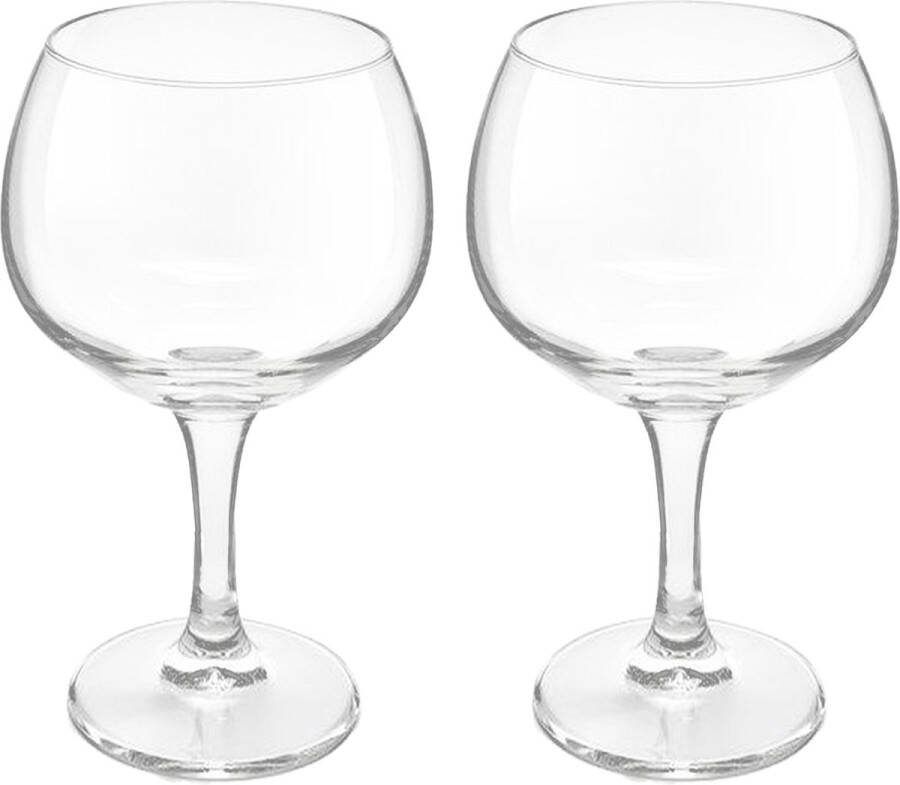 Fjesta© Fjesta Cocktailglazen Gin Tonic – Gin Tonic Glazen Plastic Cocktailglazen – Kunststof Cocktailglazen – Kunststof Glazen – Plastic Glazen – 35cl – Transparant – 2 Stuks