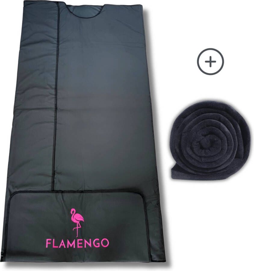 Flamengo Infrarood Sauna Deken PRO + Wrap Inleghanddoek – Incl. draagtas