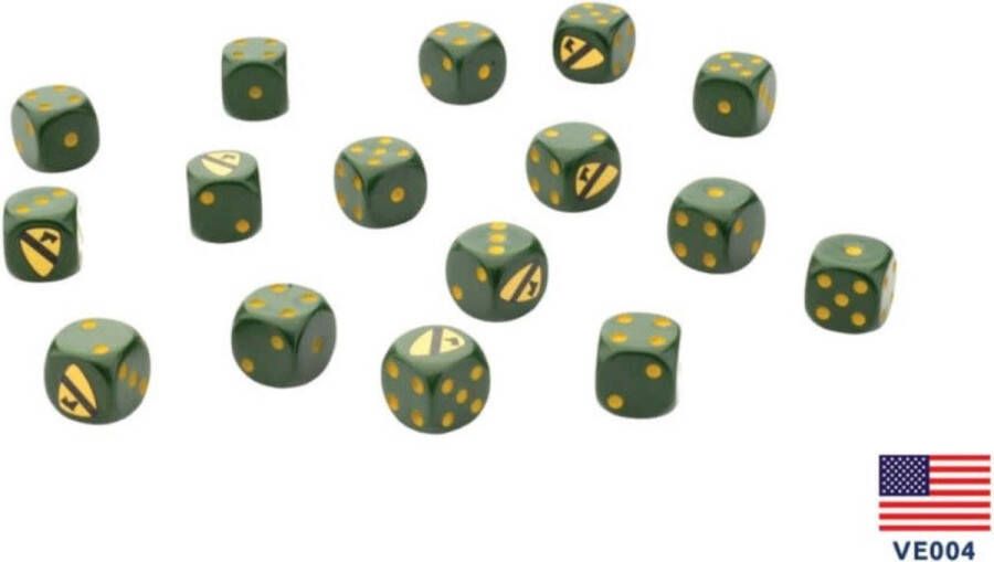 Flames of War: 'Nam 1st Cavalry Division (Airmobile) Dice Set