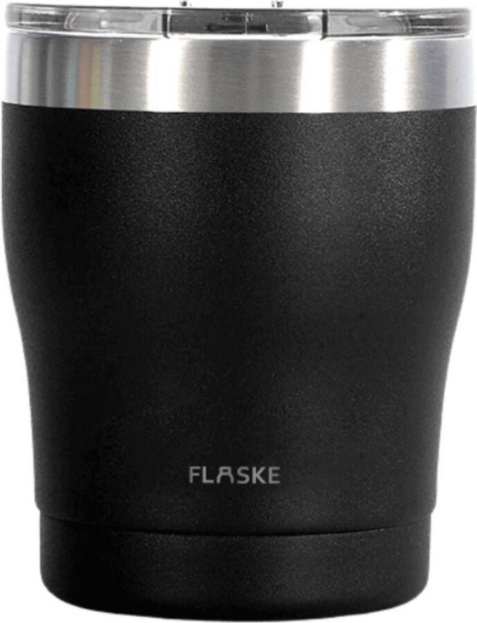 FLASKE Koffiebeker Coffee Cup Night 250ml RVS Koffiebeker to Go van 250ML
