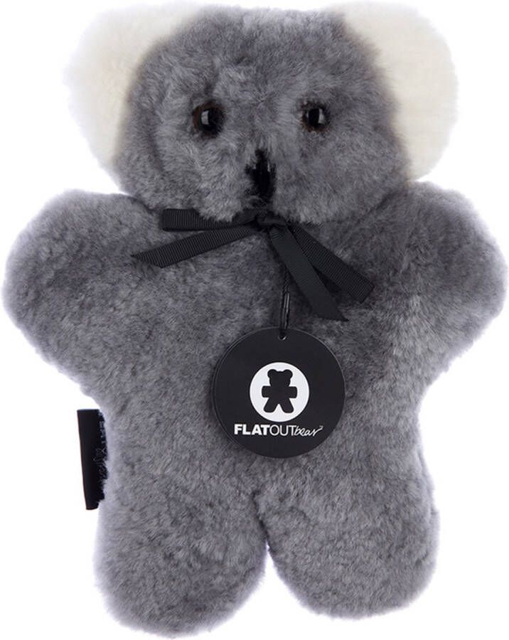 FLATOUTbear x WOOOL FLATOUTbear Mama (Koala) 100% MERINO Schapenvacht Wol ECO Knuffel Kraamcadeau Knuffelbeer