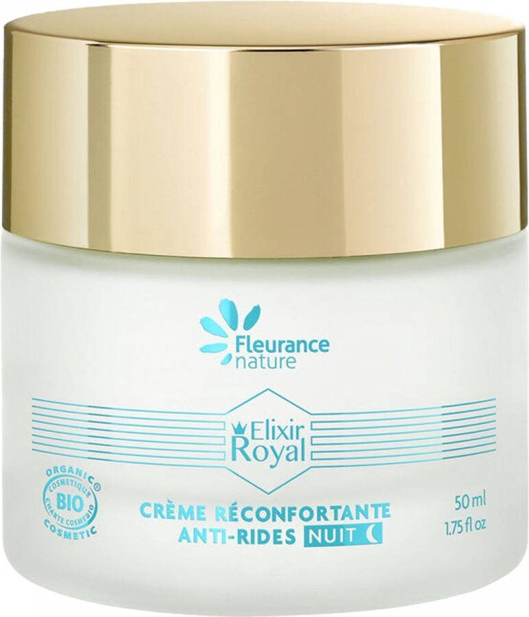 FLEURANCE NATURE Elixir Royal Comforting Anti-Rimpel Nachtcrème Biologisch 50 ml