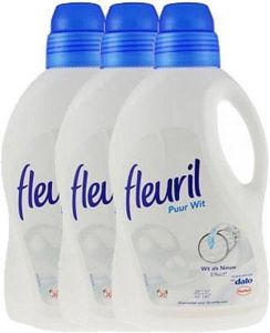 Fleuril Puur Wit Vloeibaar Wasmiddel 60 Wasbeurten Voordeelverpakking