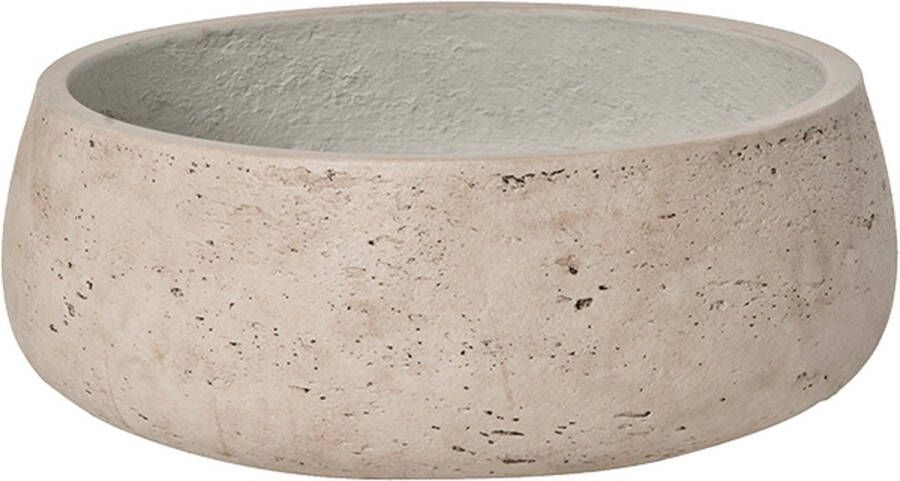 Pottery Pots Bloempot Plantenschaal Grey washed-Grijs D 35 cm H 13 cm