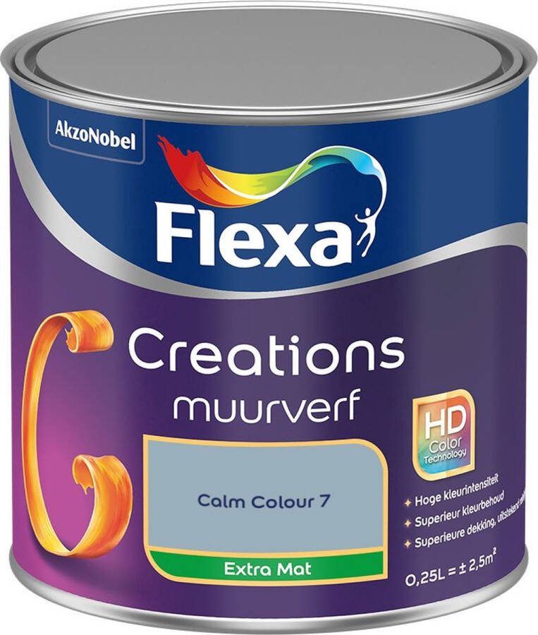 Flexa Creations Muurverf Extra Mat Calm Colour 7 250ML