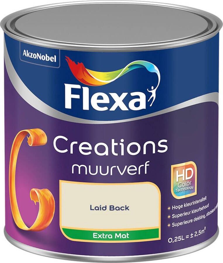 Flexa Creations Muurverf Extra Mat Laid Back 250ML