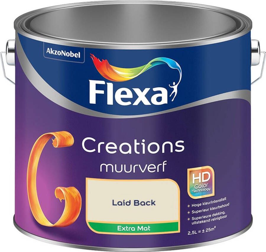 Flexa Creations Muurverf Extra Mat Laid Back 2.5L