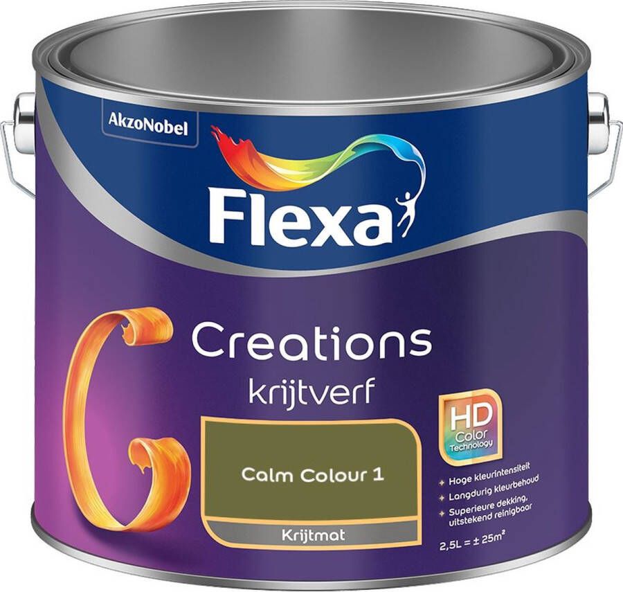 Flexa Creations Muurverf Krijt Calm Colour 1 2.5L