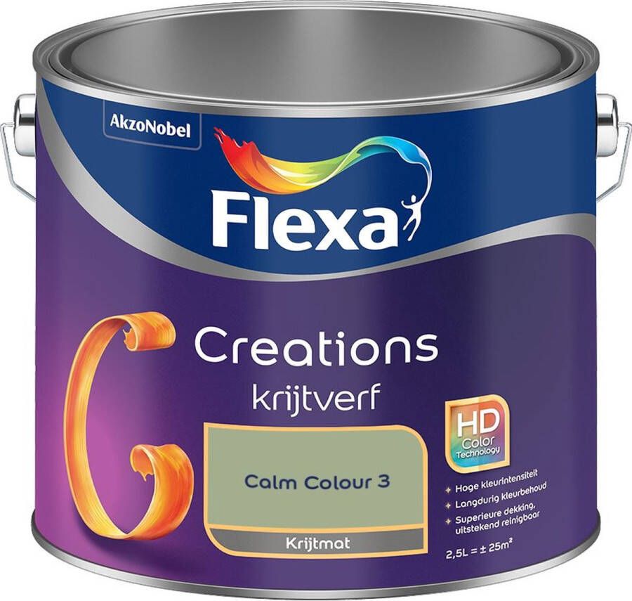 Flexa Creations Muurverf Krijt Calm Colour 3 2.5L