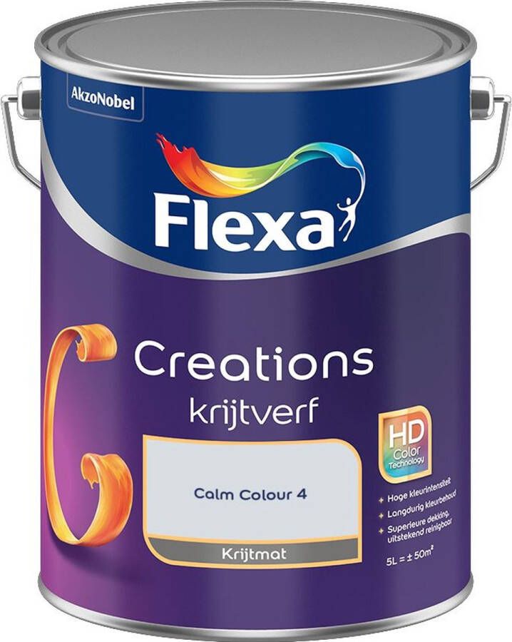 Flexa Creations Muurverf Krijt Calm Colour 4 5L