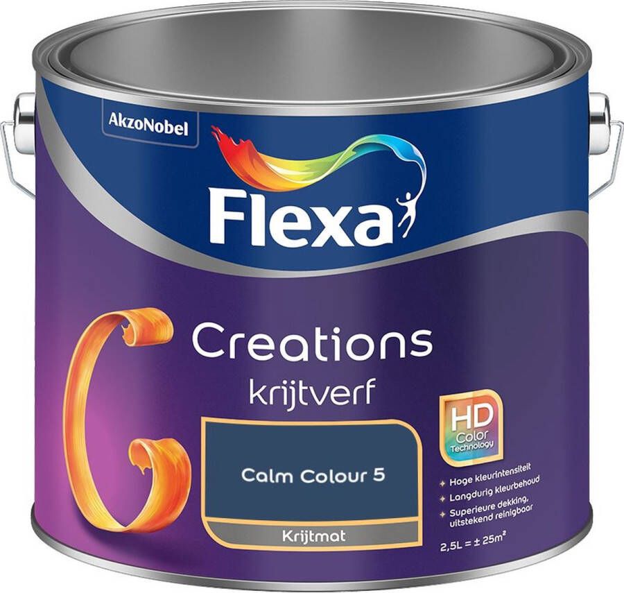 Flexa Creations Muurverf Krijt Calm Colour 5 2.5L