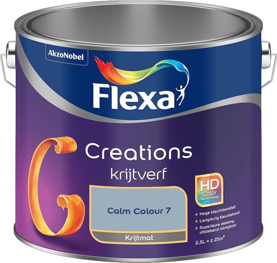 Flexa Creations Muurverf Krijt Calm Colour 7 2.5L