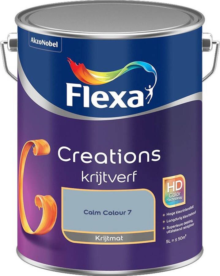 Flexa Creations Muurverf Krijt Calm Colour 7 5L