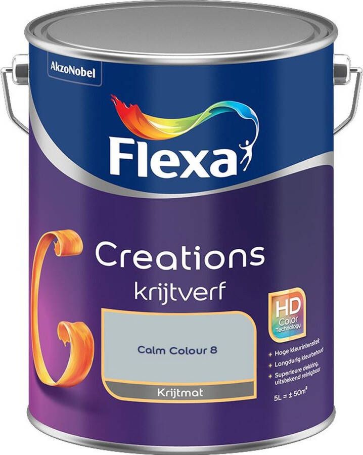 Flexa Creations Muurverf Krijt Calm Colour 8 5L