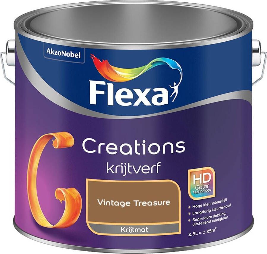 Flexa Creations Muurverf Krijt Vintage Treasure 2.5L