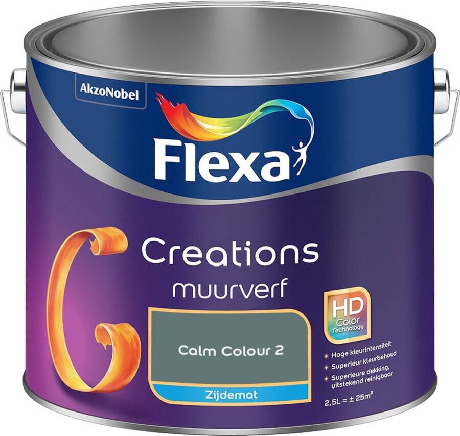 Flexa Creations Muurverf Zijdemat Calm Colour 2.5L