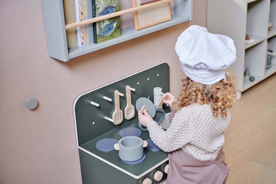 Flexa Houten Keuken voor Kinderen Groente Berken Multiplex en MDF van 3 tot 10 jaar