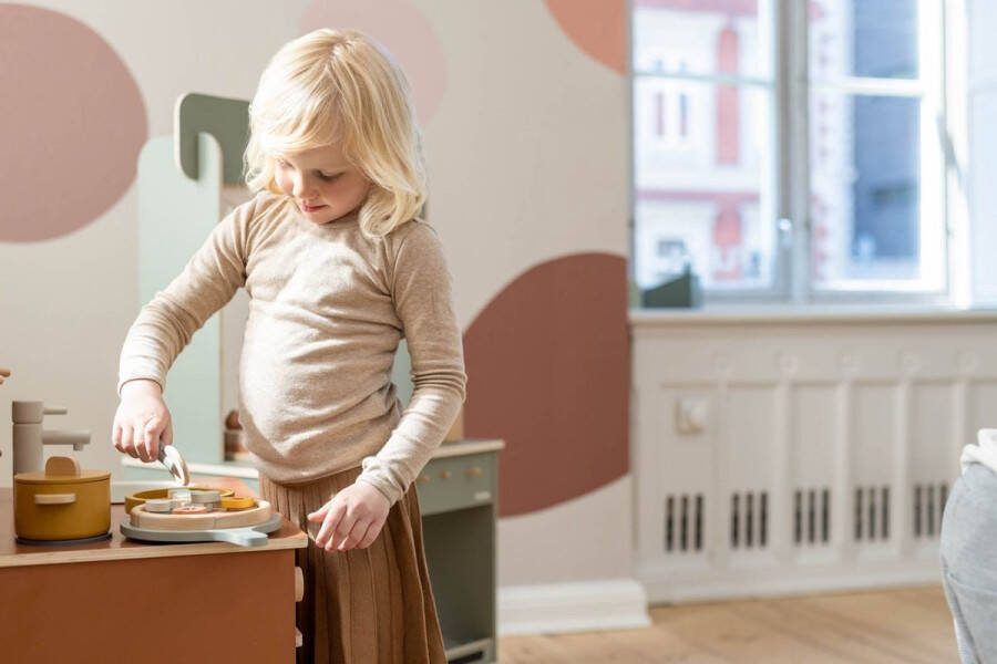 Flexa Houten Pizza voor Kinderen Veelkleurig van 2 tot 5 jaar