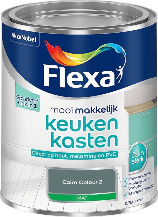 Flexa Mooi Makkelijk Meubels Mat Calm Colour 2 750 Ml